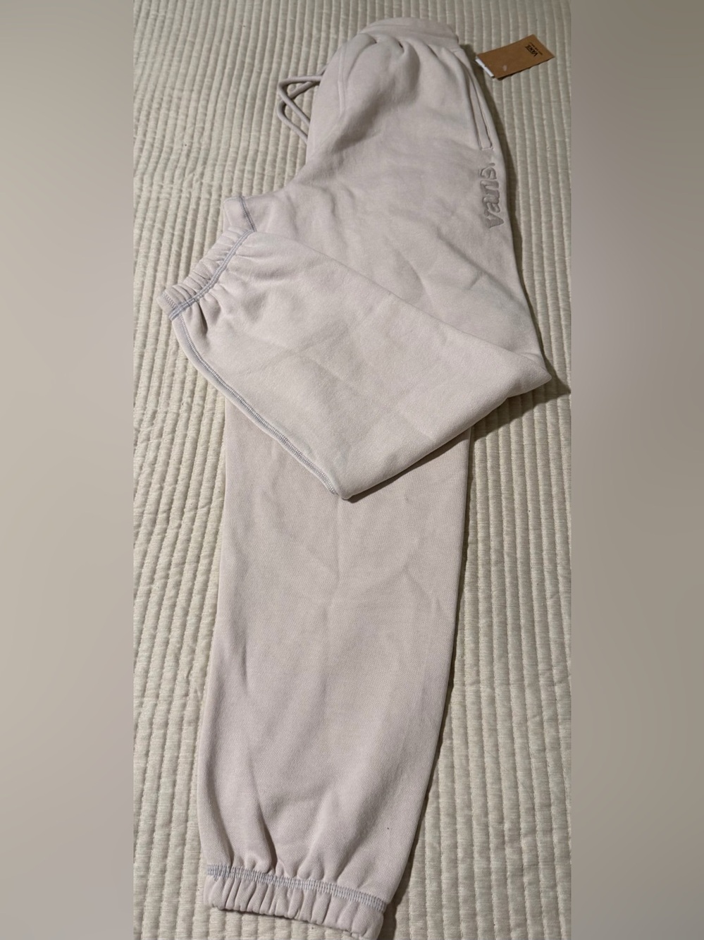 Vans Relaxed Sweatpants in Light Beige